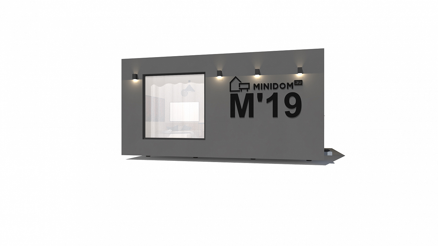 Модульный дом М`19 (3,2x6м)